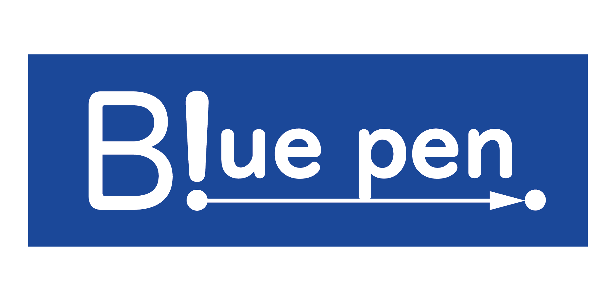Blue pen